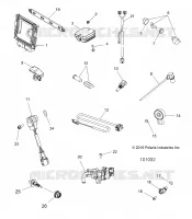ELECTRICA, SWITCHES, SENSORS, ECU AND CONTROL MODULES