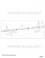 DRIVE TRAIN, HALF EJE TRASERO