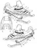 ETIQUETAS LITE TOURING 0983133 and EUROPEAN LITE TOURNG E983133 (4941934193A011)