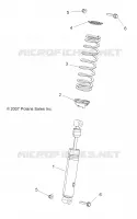 SUSPENSION, CHOQUE FRONTAL