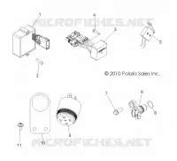 REGULADOR, RELAYS and ECU