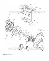 MOTOR, VENTILADOR DE LA CUBIERTA Y EL ARRANQUE DE RETROCESO