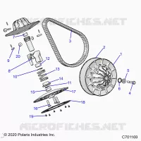 TREN, SECONDARY CLUTCH