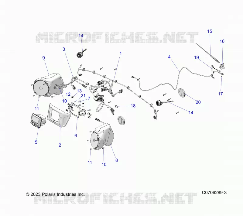 ELECTRICA, AUDIO,FRONT- Z23R4B92AK/BK (C706289-3)