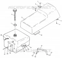 ASIENTO Y TANQUE DE GAS