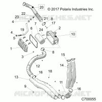 ENGINE, TOMA DE AIRE SYSTEM