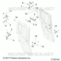 PUERTAS, REAR, FULL, MOUNTING