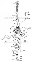 CARBURADOR XCF 0971643 (4938613861C008)