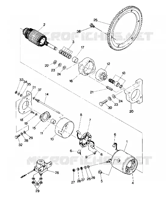 MOTOR DE ARRANQUE  Sprint E/S (4914151415037A)