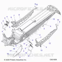 CHASSIS, PROTECCIÃ³N DEL EMBRAGUE, FOOTRESTS, AND RUNNINGBOARDS