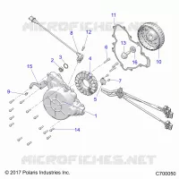 ENGINE, STATOR AND FLYRUEDA