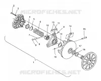 Embrague ASSEMBLY XLT/0930767,XLT SP/0930667    XLT SKS/0930567 (4923012301026A)