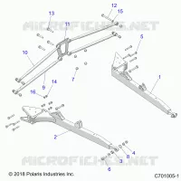 SUSPENSION TRASERA CONTROL ARMS