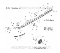 SUSPENSION, montaje en carril (144 Inch)