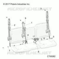 ASIENTO BELT MOUNTING