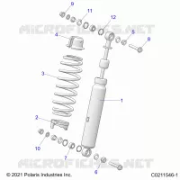SUSPENSION, CHOQUE FRONTAL