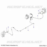 FRENO FRONTAL BRAKE LINE