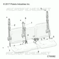 ASIENTO BELT MOUNTING