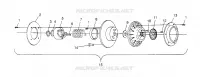 accionado de embrague ASSEMBLY 440 XCR 0951660 (4929112911C002)