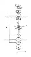BOMBA DE COMBUSTIBLE 600 XCR 0961676 and EUROPEAN 600 XCR E961676 (4932123212C013)