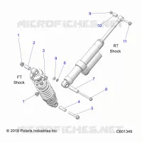 CHOQUE MOUNTING, REAR SUSP.