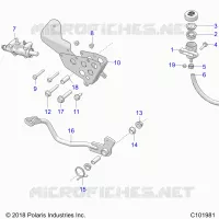 BRAKES, BRAKE PEDAL AND CILINDRO MAESTRO