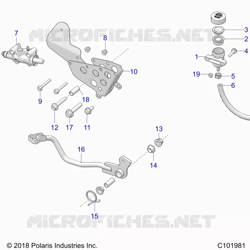 BRAKES, BRAKE PEDAL AND CILINDRO MAESTRO