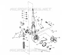 PUNTAL MONTAJE DELANTERA SCRAMBLER W957840 (4927252725B005)