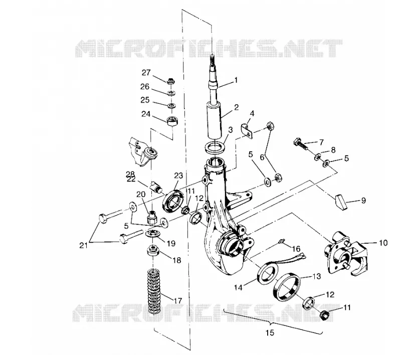 PUNTAL MONTAJE DELANTERA SCRAMBLER W957840 (4927252725B005)