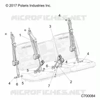 ASIENTO BELT AND MOUNTING