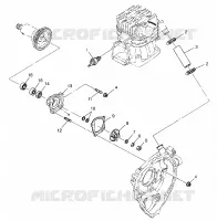 BOMBA DE AGUA Sportsman 400L W97AC38C (4939673967D003)