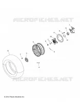 RUEDAS, FRONT AND HUB