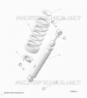 SUSPENSION, CHOQUE FRONTAL MOUNTING