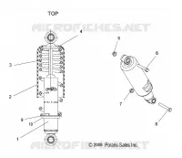 SUSPENSION, CHOQUE FRONTAL TRACK