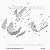 NOSEPAN ASM./FENDERS