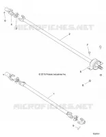TREN, FRONT AND REAR PROP SHAFT