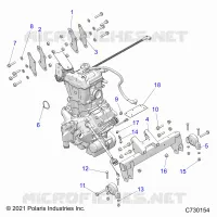ENGINE, ENGINE AND TRANSMISIÃ“N MOUNTING