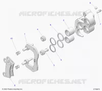 BRAKES, PINZA TRASERA