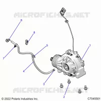 TREN, FRONT GEARCASE MOUNTING