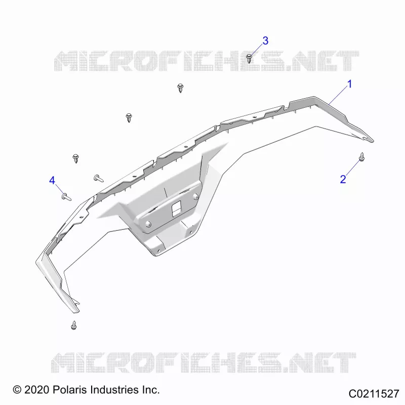 CARROCERÍA POSTERIOR BUMPER
