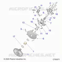 TREN, PRIMARY CLUTCH