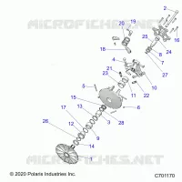TREN, PRIMARY CLUTCH
