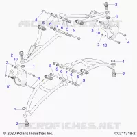 SUSPENSIÃ“N DELANTERA A-ARM MOUNTING