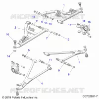 SUSPENSIÃ“N DELANTERA CONTROL ARMS