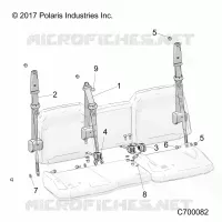 ASIENTO BELT MOUNTING