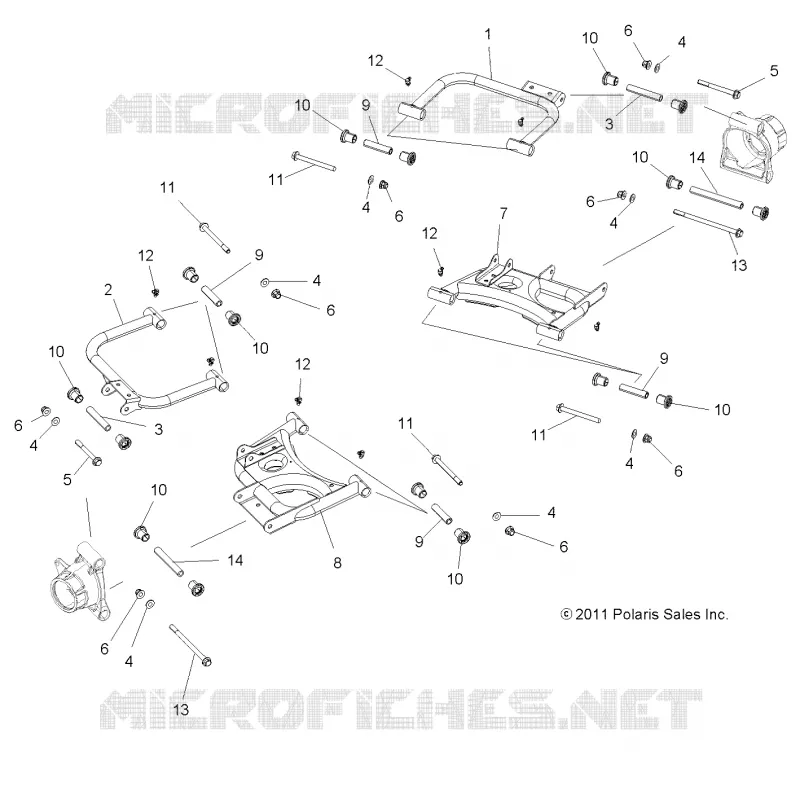 SUSPENSION TRASERA CONTROL ARMS
