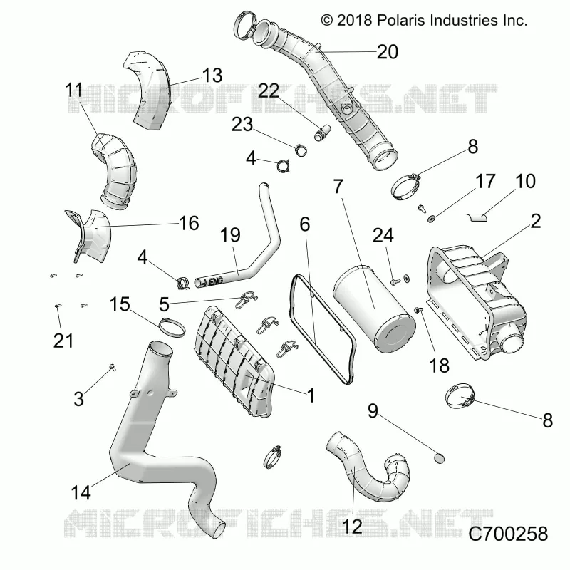ENGINE, TOMA DE AIRE SYSTEM