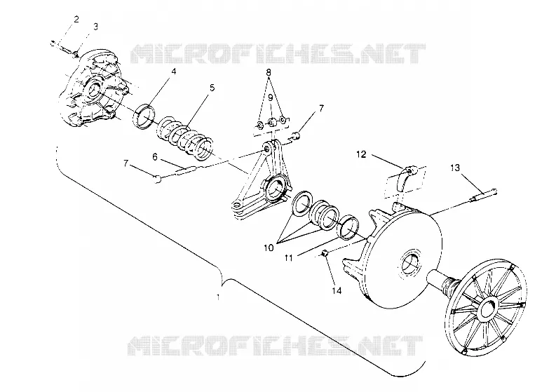 Embrague ASSEMBLY SUPER SPORT 0950743 (4928882888B013)