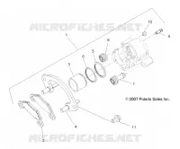 BRAKES, PINZA TRASERA