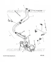 SISTEMA DE COMBUSTIBLE, RAIL, LINES AND THROTTLE BODY